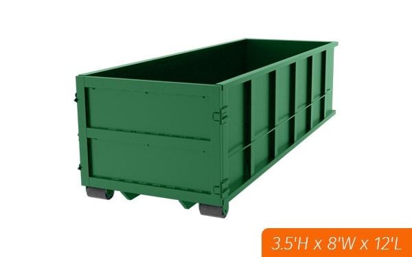 10 yard dumpsters can be used to dispose of various types of waste, including construction debris, household items, and more